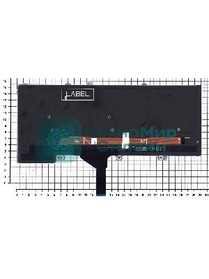 Клавиатура для ноутбука Dell Alienware 13 R3 15 R4 черная с подсветкой