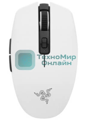 Мышь беспроводная Razer Orochi V2 белый, 18000 dpi, радиоканал, Bluetooth, USB, кнопки - 6