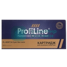 Картридж лазерный ProfiLine PL-W2071A (№117A) для принтеров HP Color Laser 150nw/150a/178nw/179fnw Cyan 700 копий