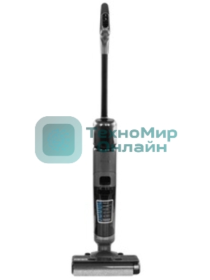 Пылесос вертикальный моющий Red Solution W3450 серый, питание от аккумулятора, 72 Вт, уборка влажная/сухая, пылесборник 0.6 л