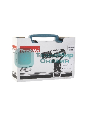 Дрель-шуруповерт Makita DF330DWE, 10,8 В, 1,3 Ач, 24 Нм, щеточный