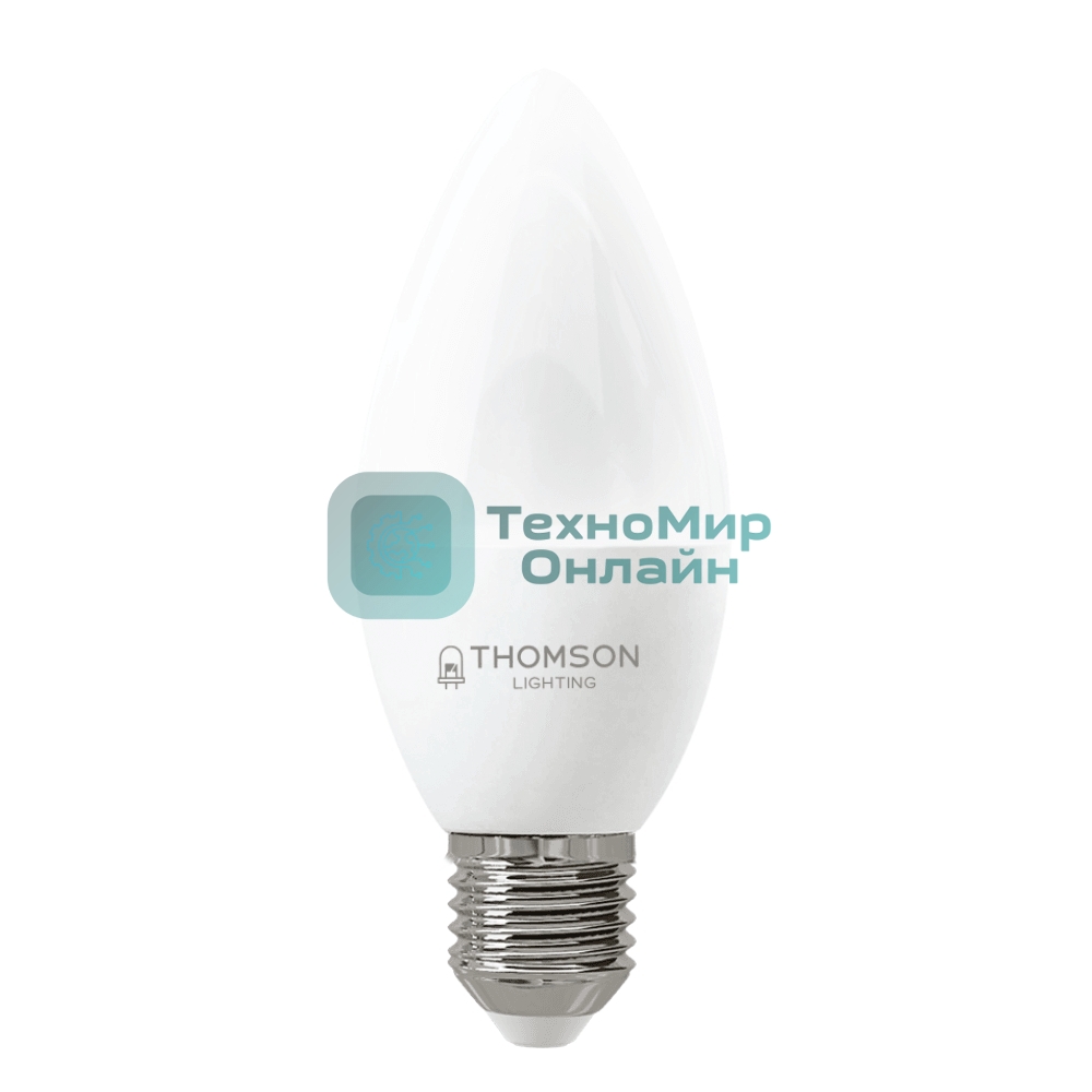 Лампа светодиодная Hiper THOMSON LED CANDLE 6W 480Lm E27 3000K