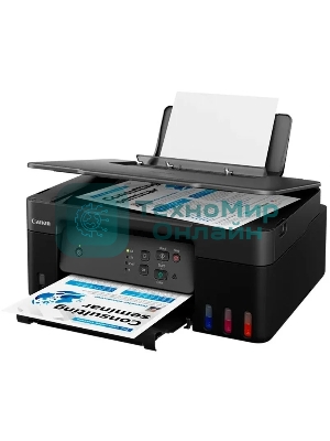 МФУ струйное Canon PIXMA G2430 (5991C009), A4, цветное, печ. 11 стр/мин. (ч/б) 6 стр/мин. (цвет), 4800 x 1200 dpi (печать) 1200x600dpi (скан.), USB