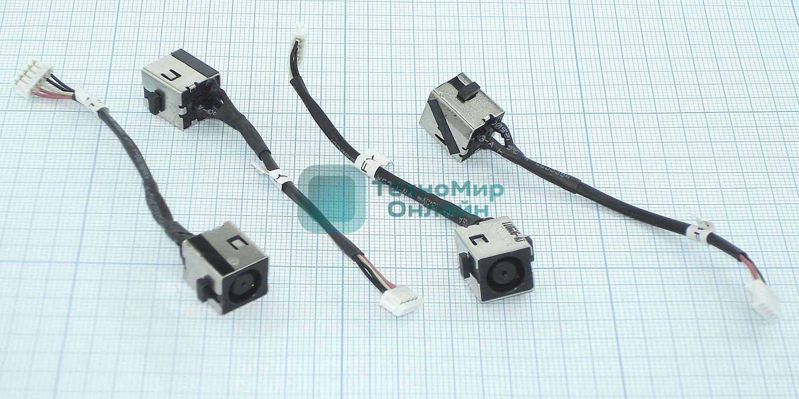 Разъем для ноутбука HY-DE024 Dell Inspiron M301Z N301Z P13FY с кабелем