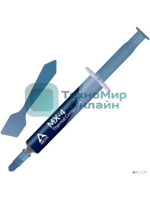 Термопаста Arctic MX-4 Thermal Compound 4-graмм with spatula (ACTCP00031B)