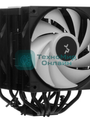 Кулер для процессора DEEPCOOL AG620 BK ARGB V2 черный 120мм алюминий+медь 1850rpm 29.4db 4-pin 260W 157мм