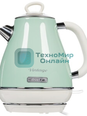 Чайник электрический Ariete Vintage 2869/04 2000 Вт, 1.7 л, зеленый