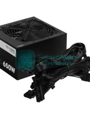 Блок питания Thermaltake ATX 650W TR2 S V2 80 PLUS (20+4pin) APFC 120мм fan 5xSATA RTL