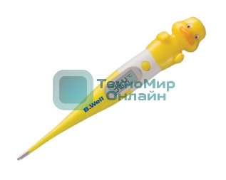 Термометр электронный B.Well WT-06 Flex желтый/белый