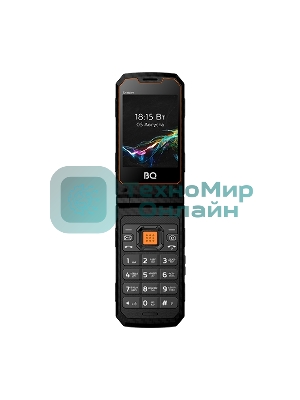 Мобильный телефон BQ 2822 Dragon черный/оранжевый