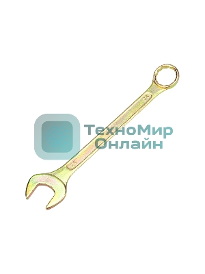Ключ комбинированный Rexant 24 мм, желтый цинк