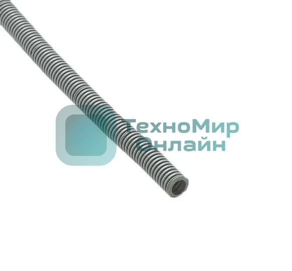 Труба гофрированная ПВХ d20 мм с зондом сер. (50 м) Рувинил 12001(50)