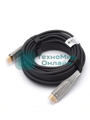 Кабель HDMI 20 м (HIGH speed, Metal gold, Optical) 8K VER 2.1 Кабель HDMI 20 м (HIGH speed, Metal gold, Optical) 8K VER 2.1