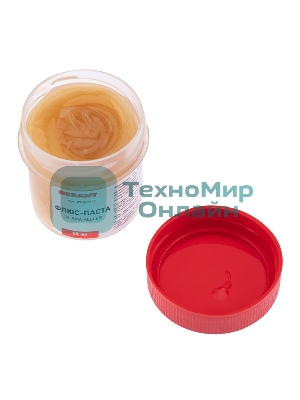 Флюс для пайки Rexant, паста TR-RMA KELLER, 20 мл, банка, блистер