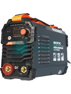 Сварочный аппарат Patriot WM230DVC инвертор ММА 10.7кВт (кейс в комплекте)