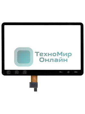 Сенсорное стекло (тачскрин) для Motorola ET1 Enterprise, черное