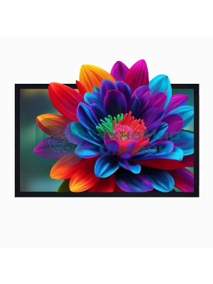 Экран для проектора S'OK SCFRV-298x168 135