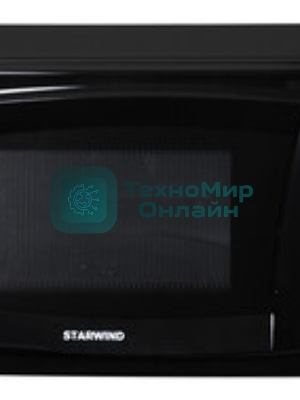 Микроволновая печь Starwind SWM5420 черный, 20 л, 700 Вт, переключатели - поворотный механизм