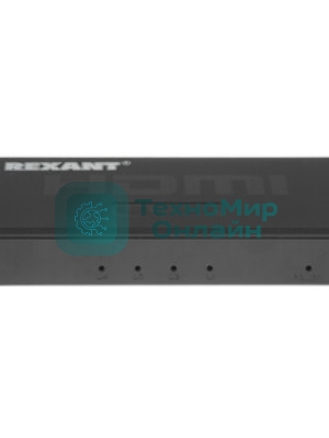 Делитель Rexant гнездо HDMI на 4 гнезда HDMI, пластик