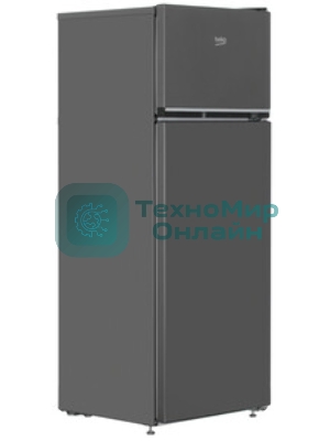 Холодильник Beko B1RDSK240G серый двухкамерный 177/46л морозилка сверху