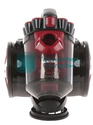 Пылесос Centek CT-2531 красный/черный, 350/1800 Вт, уборка сухая, пылесборник контейнер 1,5 л
