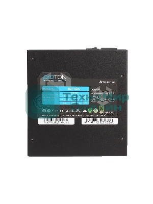 Блок питания Chieftec Proton BDF-850C, 850Вт, 80 PLUS Bronze, 140мм, модульный, черный