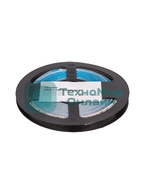 Лента светодиодная Rexant 12В, SMD2835, 14,4Вт/м, 120 LED/м, 4000K, 8мм, 5м, IP20