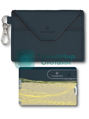Швейцарская карта Victorinox Swiss Card Classic New York Style (0.7100.E223) зеленый коробка подарочная