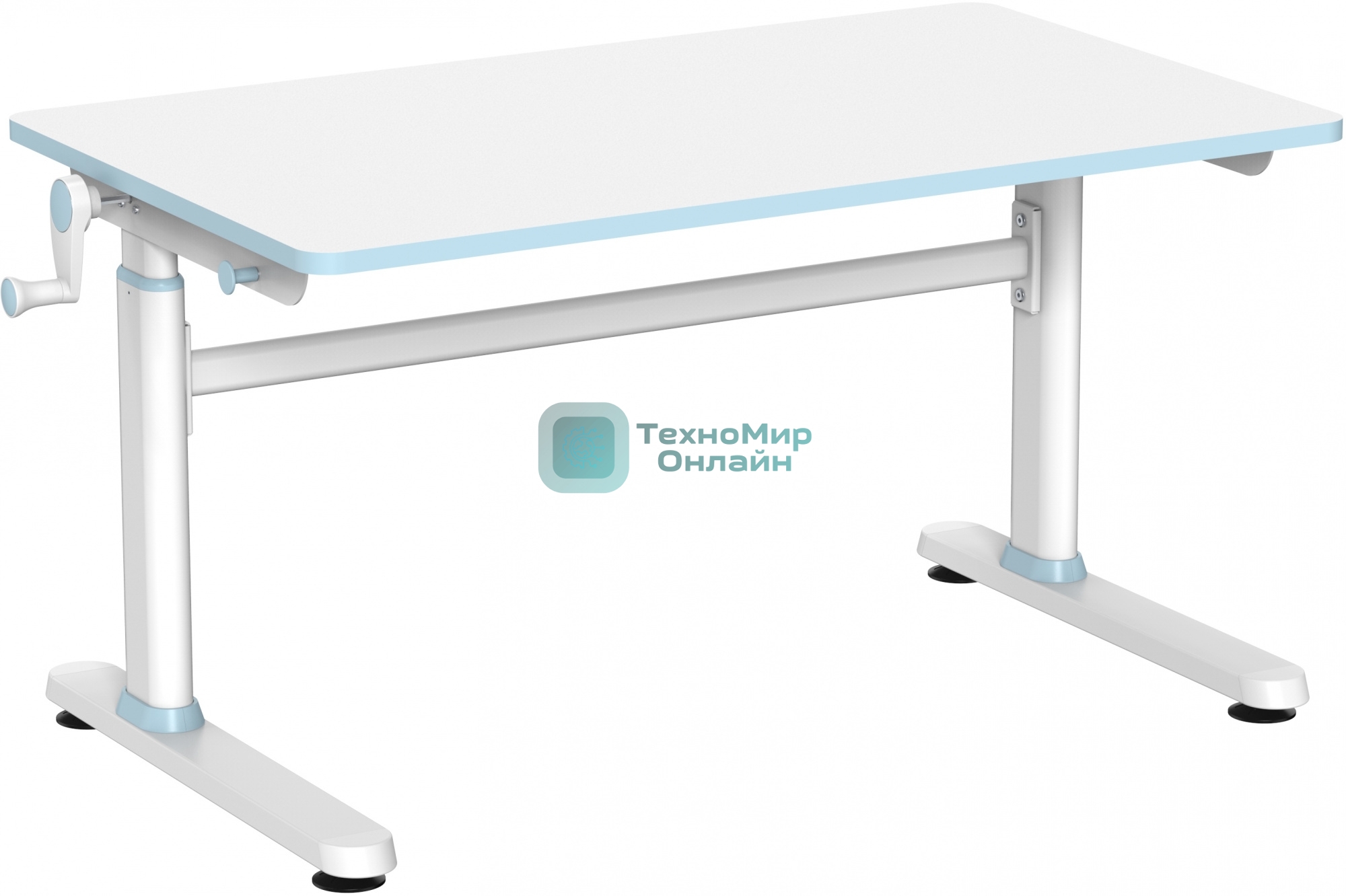 Стол детский Cactus CS-KD-LBL столешница МДФ, голубой 100x80x60см