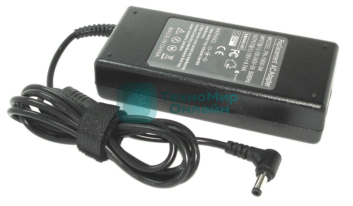 Блок питания (сетевой адаптер) для ноутбуков Delta 19V 4.74A 5.5x2.5 REPLACEMENT