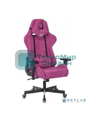 Кресло Бюрократ VIKING KNIGHT LT15 FABRIC малиновый, ткань, 120 кг, механизм качания