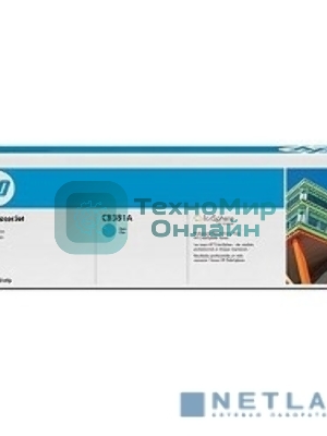 Картридж лазерный HP CB381A голубой Color LJ CP6015/CM6030mfp/CM6040mfp (21000 стр.)