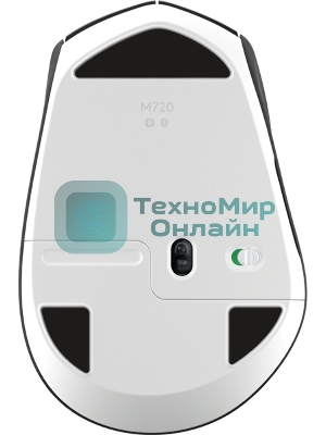 Мышь беспроводная Logitech M720 Triathlon черный, 1000 dpi, радиоканал, Bluetooth, USB, кнопки - 8