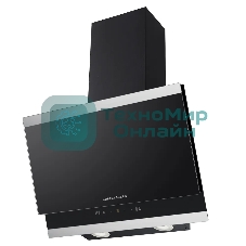 Вытяжка каминная Kuppersberg High-Tech F 603 Bx черно-серебристая, 59.5 см, 850 куб. м/ч, 53 дБ