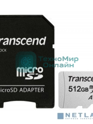 Флеш карта 512Gb microSD w/adapter UHS-I U3 A1