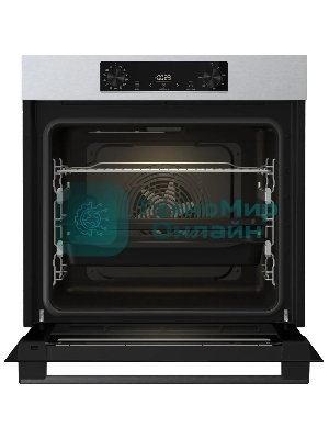 Встраиваемые электрические духовки GORENJE/59.5 х 59.5 x 56.4 см, 77 л, приготовление с паром, нержавеющая сталь