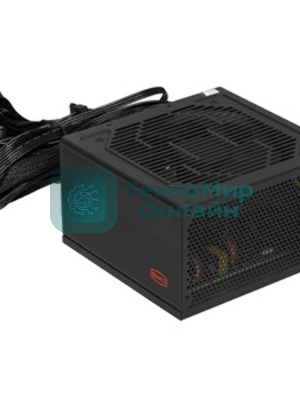 Блок питания PCCOOLER, 550W 80+ белый (ATX, ATX 2.4, Non-modular, 1x24(20+4)pin 550мм, 1xCPU*2 8(4+4)pin 610+150мм, 1xPCIe*2 8(6+2)pin 510+150мм, 2xSATA*3+MOLEX4pin*1 450+150+150+150мм, Active, 120x120мм, 140x150x86мм, APFC, OVP, SCP, OPP (140-160%, 2ms delay))