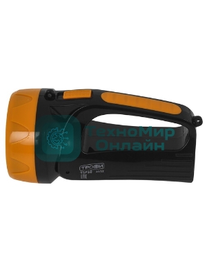 Фонарь ТРОФИ TSP10 акку 4v1.5ah 15хLED 2 режима карт