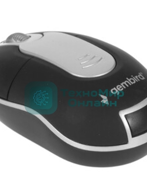 Мышь беспроводная Gembird MUSW-600 черный, 1200 dpi, радиоканал, USB, кнопки - 3
