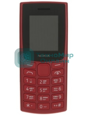 Мобильный телефон Nokia 106 TA-1564 DS EAC1 красный