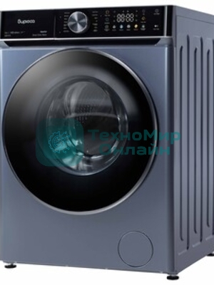 Стиральная машина Бирюса WM-SC914/15 W перламутровый синий, загрузка фронтальная 9 кг, 1400 об/мин, класс А+++