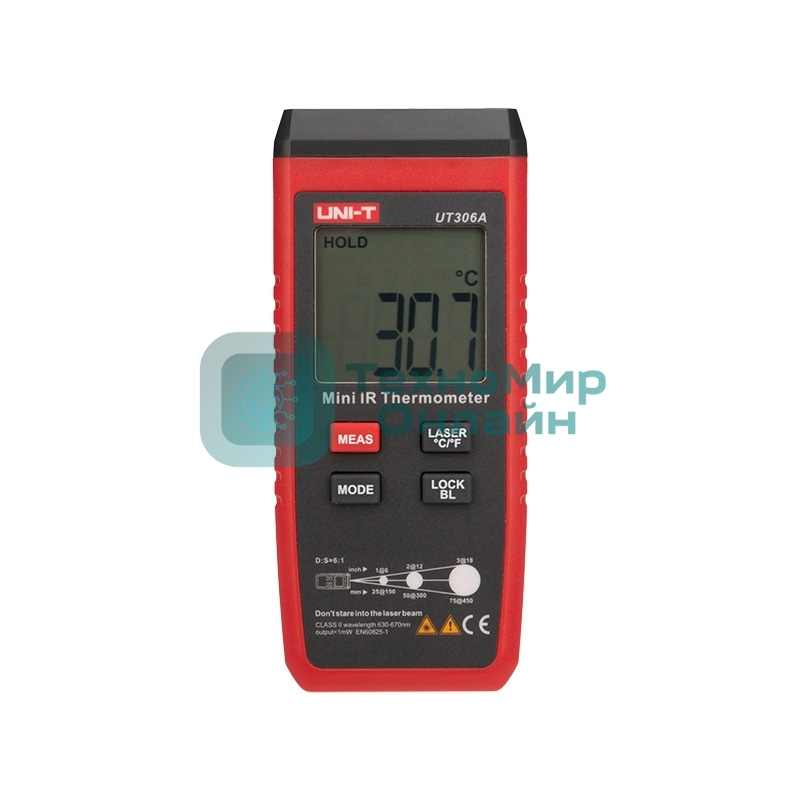 Пирометр карманный UNI-T UT306A