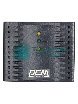Стабилизатор напряжения Powercom TCA-2000 1000Вт 2000ВА черный