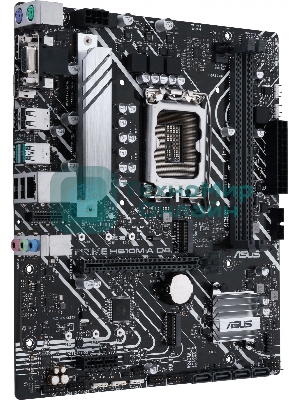 Материнская плата ASUS PRIME H610M-A D4-CSM, LGA 1700, Intel H610, 2xDDR4, 4xSATA, 2xM.2, 1xPCIe 4.0 x16, 1xPCIe x1, 1xDP, 1xD-Sub, 1xHDMI, 1x 1Gb LAN, 4xUSB-A 2.0, 2xUSB-A 3.2 Gen 1, 7.1, mATX