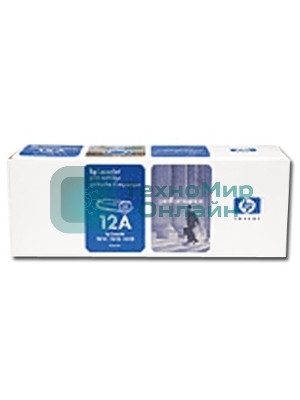 Картридж лазерный HP Q2612A черный для LaserJet 1010/1018/1020/1012/1015/3015/3020/3030 (2000 стр.)