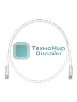 Патч-корд Panduit UTPSPL7MY UTP вилка RJ-45-вилка RJ-45 кат.6 7м белый LSZH