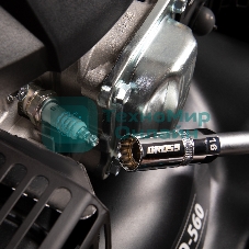 Головка торцевая свечная Gross магнитная, 12-гранная, 16 мм, под квадрат 1/2