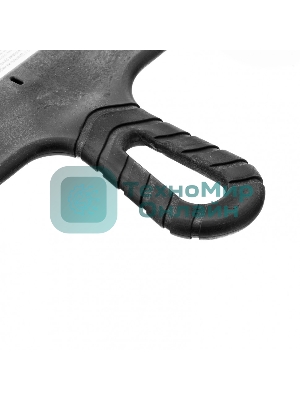 Шпатель Sparta из нержавеющей стали, 300 мм, зуб 10х10 мм, пластмассовая рукоятка