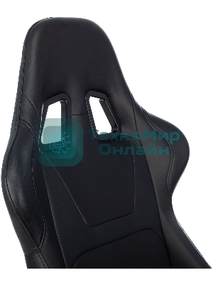 Кресло игровое Бюрократ Zombie Game Penta черный эко.кожа с подголов. крестов. пластик