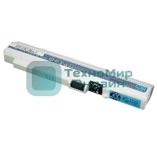 Аккумуляторная батарея для ноутбука Acer Aspire One ZG-5 D150 A110 A150 531h 11.1V 5200mAh OEM белая